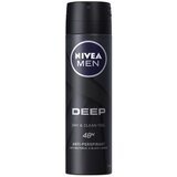 Nivea Men Deep Black Carbon 48H antiperspirant deodorant v spreju 150 ml za moške Cene