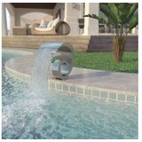  FONTANA za bazen od nehrđajućeg čelika 50 x 30 x 53 cm srebrna | shoptok.hr