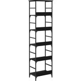  Polica Crni hrast 50 x 33 x 188 5 cm Konstruirano drvo | shoptok.hr