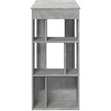  Barski stol s stalcima boja betona 102 x 50 x 103,5 cm drveni | shoptok.hr