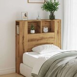 vidaXL Vzglavna omarica artisan les 100x19x104,5 cm inženirski les | Shoptok.si