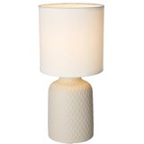 Candellux Lighting Bež namizna svetilka s tekstilnim senčnikom (višina 32 cm) Iner – | Shoptok.si