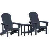  Set za vrt od 3 dijela Mornarskoplava HDPE | shoptok.hr
