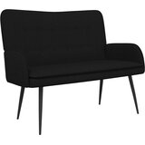 SOFA za dvije osobe Crna 115 x 61 x 87 cm tkanina | shoptok.hr