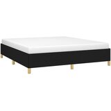  Posteljni okvir črna 180x200 cm blago, (20725390) | Shoptok.si