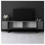 Hanah home TV komoda Yildiz, 180x50x30 cm, antracit-crna | Eponuda.ba