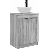 vidaXL Kopalniška omarica s pomivalnikom Siva Sonoma 54 x 35 x 83 cm, (5000245436) | Shoptok.si