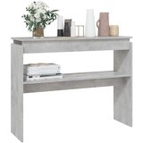  Konzolni stol boja betona 102 x 30 x 80 cm konstruirano drvo | Eponuda.com