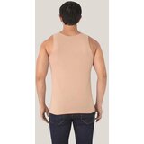 Dewberry 05355 Mens Invisible Nude Color Undershirt-SKIN COLOR | Shoptok.si