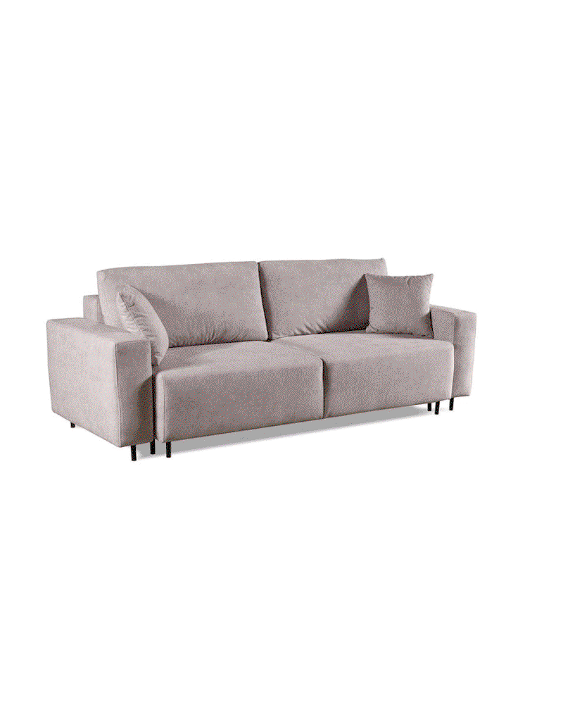 Ghado Kremno bela raztegljiva sedežna garnitura 237 cm Hesto – | Shoptok.si