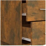  Uzglavlje za krevet s ormarićima boja hrasta konstruirano drvo | shoptok.hr