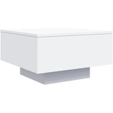  Stolić za kavu bijeli 55 x 55x 31 cm od konstruiranog drva | shoptok.hr