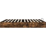  Ottomanska postelja Dimljeni oreh 193 x 120 x 25 cm, (5000142045) | Shoptok.si