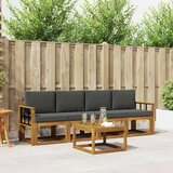  Set vanjskih sofa 5 kom. Prirodna i antracit | shoptok.hr