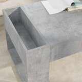  Kava Stol Betonski sivi 110 x 50 x 41 cm Konstruirano drvo | Eponuda.com