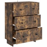  Predalna omara Dimljen hrast 66 x 34,5 x 90 cm Inženirski les, (5000232475) | Shoptok.si