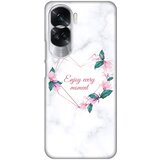 Torbica Silikonska Print za Honor 90 Lite Enjoy Every Moments