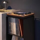 YAMAZAKI Crni metalni regal na kotačima 40x73x38 cm Tower – | shoptok.hr