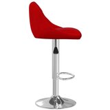 vidaXL Barski stolček vinsko rdeč žamet, (20967379) | Shoptok.si