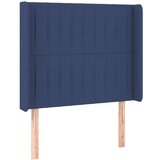  Box spring s madracem LED plavi 80 x 200 cm od tkanine | shoptok.hr