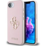 Guess GUHCPSE4PGT4MBP ovitek za iPhone 16e - Grained - roza | Shoptok.si