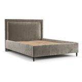 Maison de Rêve Bež tapecirani bračni krevet s prostorom za odlaganje s podnicom 180x200 cm Baleine – | shoptok.hr