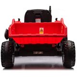 Lean_Toys Otroški traktor 24V s prikolico rdeča | Shoptok.si
