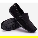 Boto Men's Suede Slip-On Moccasins Black Rayan | Shoptok.si