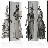 Artgeist PARAVAN 225/172/3 cm siva, bela Cene