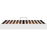  Otomanski krevet Čista bijela 140 x 200 cm Lažna koža | shoptok.hr