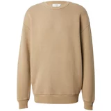 DAN FOX APPAREL Sweater majica 'Essential Maik' pijesak
