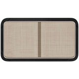  Uzglavlje s uzglavljem Crna 100 x 55 x 3 cm Ratan | shoptok.hr
