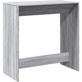vidaXL Barska miza siva sonoma 102x50x103,5 cm inženirski les | Shoptok.si
