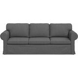 SOFA Tamno siva 215 x 82 x 80 cm tkanina | shoptok.hr