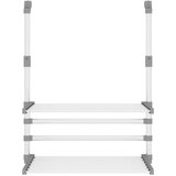 vidaXL Stalak za sušenje za balkon 54 x 25 x 42 cm aluminijski Cijene