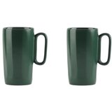 Vialli Design Temno sive lončene skodelice v kompletu 2 ks 330 ml Fuori – | Shoptok.si