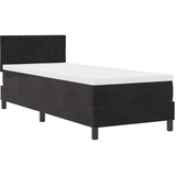  Krevet s opruga kutije s jastukom Crna 80 x 200 cm Baršun | shoptok.hr
