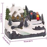 vidaXL Božični dekor za mizo večbarvno 16 x 11,5 x 13 cm Plastika | Shoptok.si
