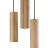 Brilliant visilica na sajli lakewood 3xGU10/10W/230V prečnik 28 cm braon | Eponuda.com