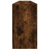  Komoda s LED svjetlima boja dimljenog hrasta 202x37x67 cm | shoptok.hr