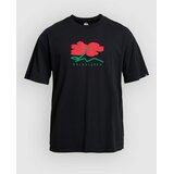 Quiksilver Structured Flower T-shirt black Cene