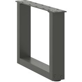  Noge za klub stolić U-oblik 2 kom antracit 40 x (30-31) cm čelik | shoptok.hr