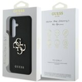 Guess GUHCS25MPGT4MBK ovitek za Samsung Galaxy S25 Plus 5G - Grained - črn | Shoptok.si