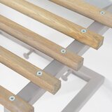 Spinder Design Svetlo siv/naraven kovinski stenski obešalnik s polico Marco – | Shoptok.si