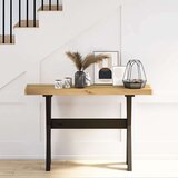  Konzolni stol NOAIN Noge u obliku slova X puno drvo bor | shoptok.hr