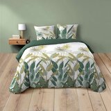 Douceur d intérieur Bela/zelena bombažna posteljnina za zakonsko posteljo/podaljšana 240x220 cm Otika – | Shoptok.si