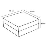 Atelier Del Sofa tabure comfort anthracite | ePonuda.com