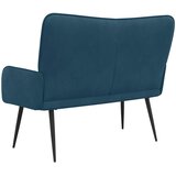 SOFA za dvije osobe Plava 115 x 61 x 87 cm Baršun | shoptok.hr