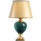  ONLI - Stona lampa AMADEUS 1xE27/15W/230V 72 cm zelena/zlatna | Eponuda.com