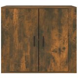  Komoda boja dimljenog hrasta 80x33x70 cm od konstruiranog drva | shoptok.hr